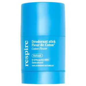 Respire Déodorant Stick Fleur de Coton Bio- 50 g