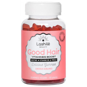 Lashilé Beauty Good Hair Vitamines Boost Cheveux Sublimes - 60 Gummies