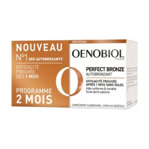Oenobiol Perfect Bronze Autobronzant - Lot de 2 x 30 Capsules