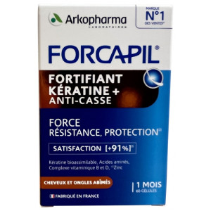 Arkopharma Forcapil Fortifiant Kératine+ - 60 Gélules