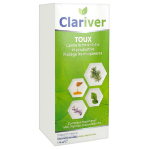 Clariver Toux Solution Buvable - 175 ml
