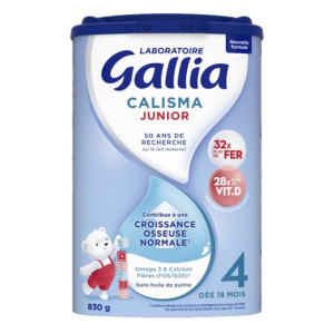Gallia Calisma Junior 4ème Âge dès 18 Mois - 830 g