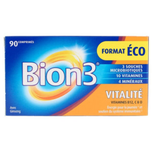 Bion 3 Vitalité 90 Comprimés Format Économique