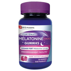 Forté Pharma Forté Nuit Mélatonine 1900 - 30 Gummies