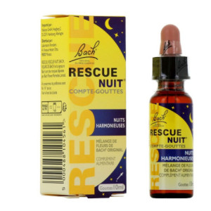 Fleurs de Bach Rescue Nuit Compte-Gouttes - 20 ml