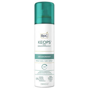 RoC Keops Déodorant Spray Sec - 150 ml