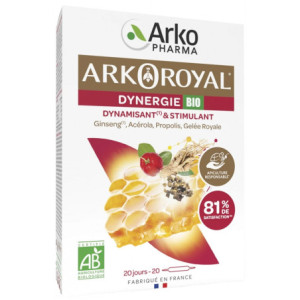 Arkopharma Arko Royal Dynergie Bio - 20 Ampoules
