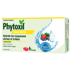 Sanofi Phytoxil Gorge Irritée Fruits Rouges - 16 Pastilles