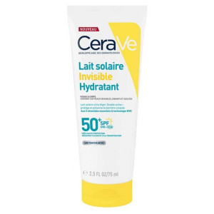 CeraVe Lait Solaire Hydratant Invisible SPF50+ - 75 ml