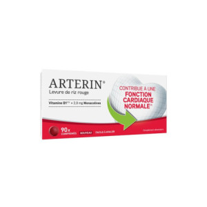 Arterin Levure de riz rouge - 90 comprimés