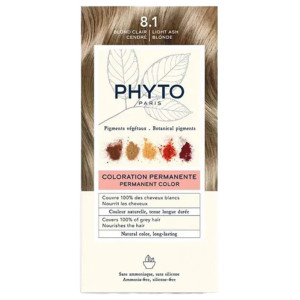 Phyto Couleur Coloration Permanente - Coloration : 8.1 Blond Clair Cendré