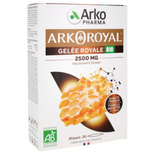 Arkopharma Arko Royal Gelée Royale 2500 mg Bio - 20 Ampoules