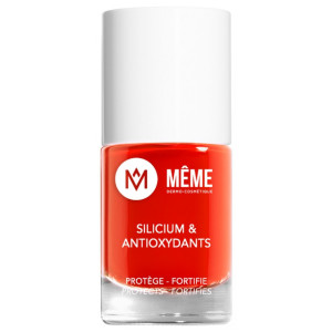 MÊME Vernis Silicium & Antioxydants 10 ml - Teinte : 12 Orange Sanguine
