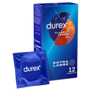 Durex Classic Jeans XL Préservatifs - 12 unités 